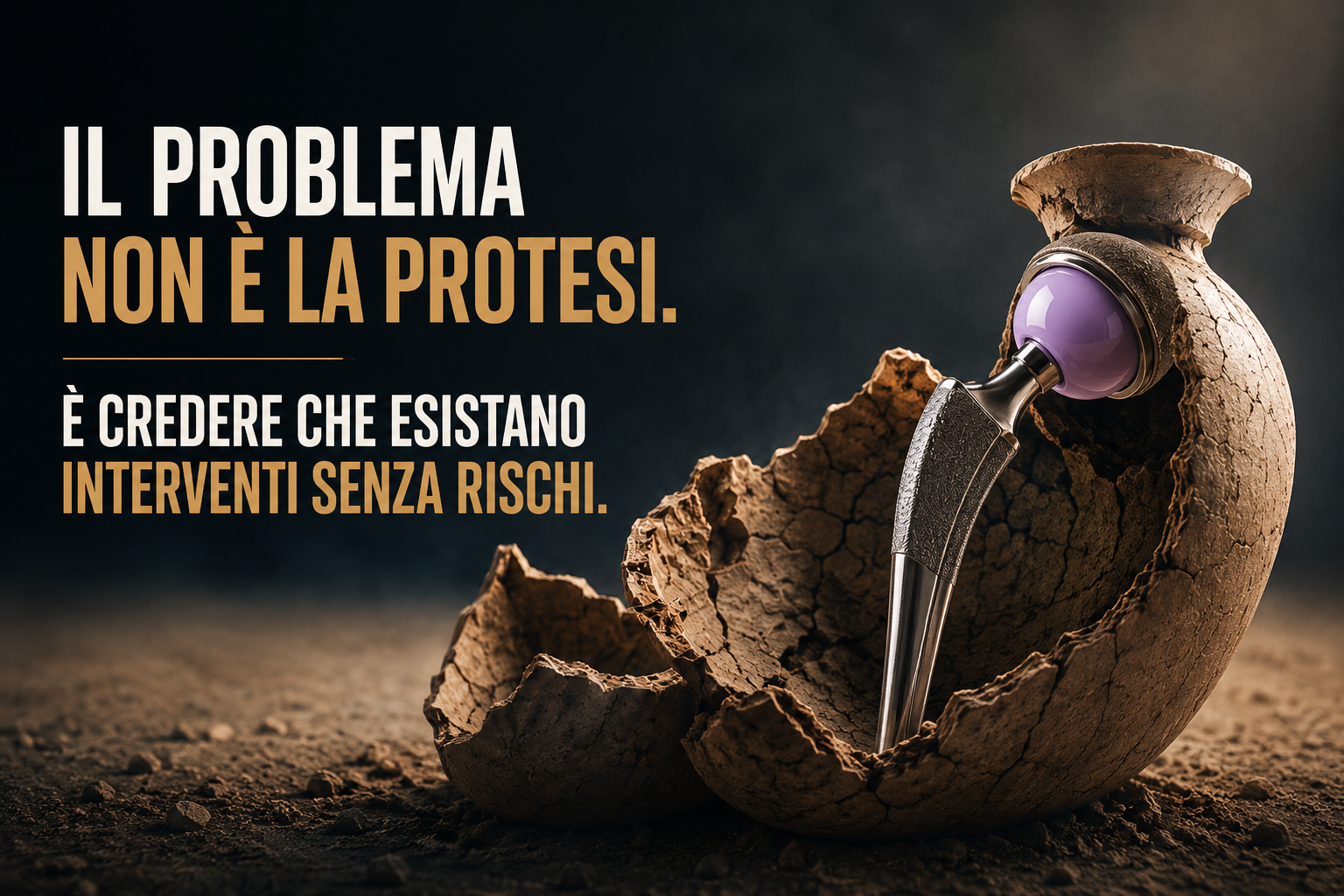 Il problema non è la protesi. È credere che esistano interventi senza rischi