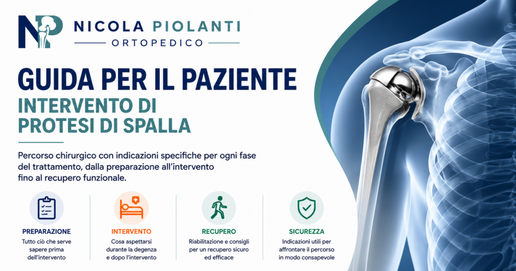 Guida Paziente per intervento di protesi di spalla